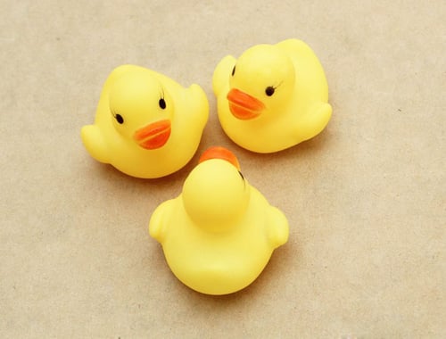 12 Colors Rubber Duck Duckie Baby Shower Birthday Party Favors Toys One Dozen 