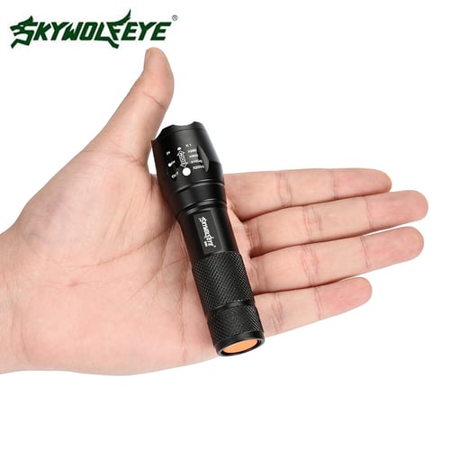 G700 X800 5000LM Tactical LED Flashlight Zoom Super Bright Military Grade Torch 