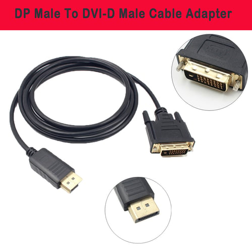 6ft 1 8 M Displayport Dp Male To Dvi D Male Cable Adapter Core Cable Newest Buy 6ft 1 8 M Displayport Dp Male To Dvi D Male Cable Adapter Core Cable Newest Prices Reviews