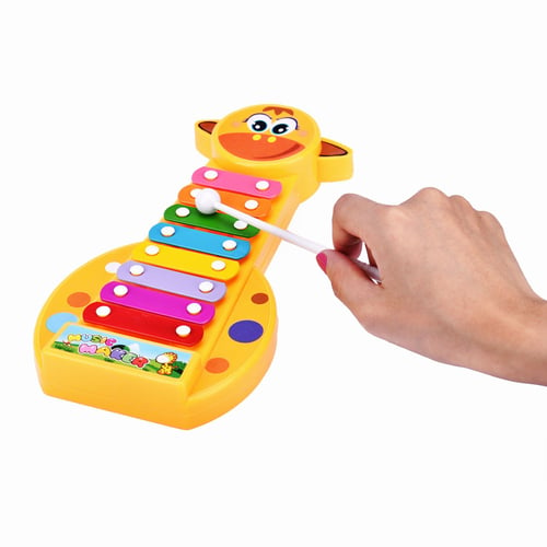 Kids Baby Musical Instrument 5-Note Xylophone Toy Wisdom Development Toys 