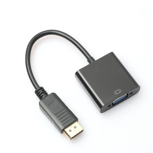 DisplayPort DP Male to VGA Female Video Converter Adapter Cable for PC Laptop 
