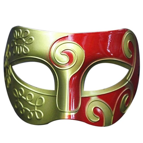 Retro Roman Gladiator Halloween Party Facial Masquerade Costume Mask 