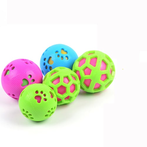Durable Non-Toxic Pet Tooth Cleaning Dog Odontoprisis Toy Balls for Training Toy