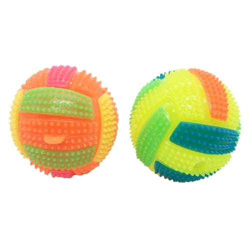 LED Light Up Volleyball Flashing Color Changing Bouncing Ball Toy Kid Child Gift 