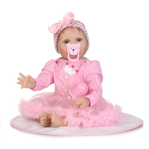 1PC Newest Fashion Simulation Dolls Reborn Doll Baby Toy Cute Gift Baby Nipple 