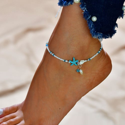 NEW Gold Silver Ankle Bracelet Women Anklet Adjustable Chain Foot Beach Jewelry 