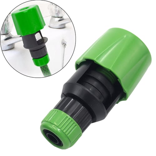 Kitchen Mixer Universal Tap Adapter Hose Connector to Hose Pipe Garden Watering 