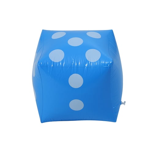 28cm Jumbo Large Inflatable Dice Dot Diagonal Giant Toy Party Air Gifts Toys Kid 