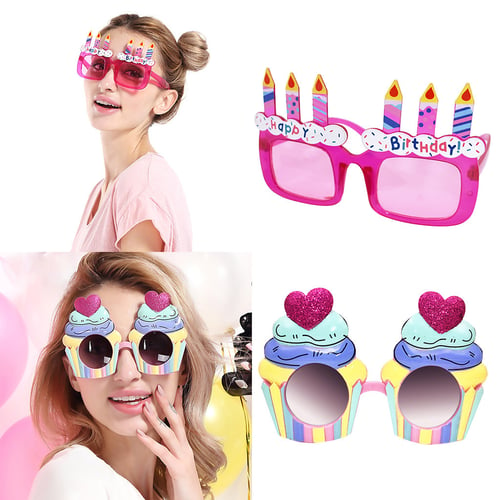Sunglasses Novelty Fancy Dress Party Funny Costume Accessory I LOVE THE 80's 