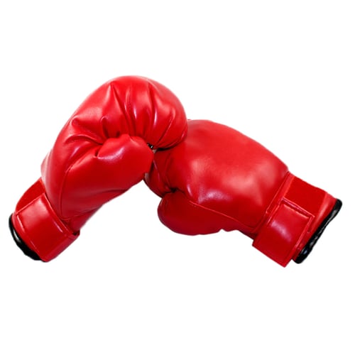 UK Kids Children Kickboxing Training Gloves Punching Fighting Boxing Glove 
