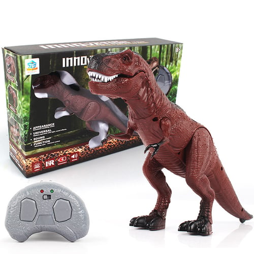 Remote Control Walking Tyrannosaurus Dinosaur Toy Light&Sound Action Figure Gift 