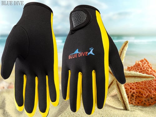 1.5mm Neoprene Gloves Diving Surfing Spearfishing Snorkeling Warm Gloves