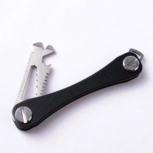 6 in 1 EDC Keychain Tool Outdoor Pocket Bottle Opener Multi-Function Wrench 