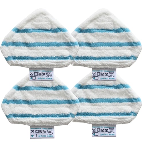 4 x Floor Washable Replacement Cleaner Steam Mop Pads For Black And Decker FSM16 
