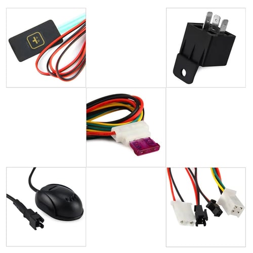 GT06 GPRS GPS GSM Car Tracker Locator Anti-theft SMS Dial Tracking Device+Cable 
