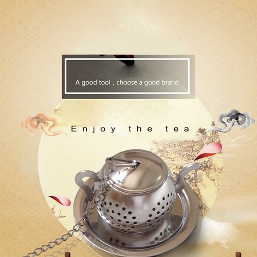 Stainless Steel Tea Infuser Herbal Spice Filter Diffuser Tea Leaf Strainer HOT 