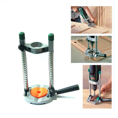 Adjustable Angle Drill Holder Guide Stand Positioning Bracket for Electric Drill 