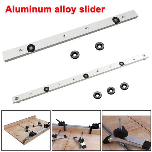 300/450mm Aluminium Alloy Miter Bar Slider Table Saw Gauge Rod Woodworking Tool 