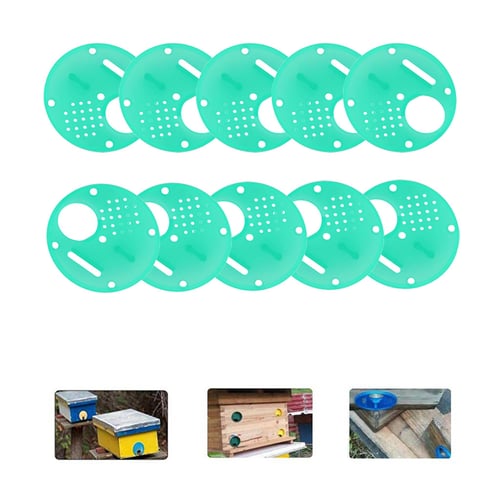 Plastic Bee Nest Door/Entrance Disc/Bee Hive Nuc Box Entrance Gate Beekeeping 
