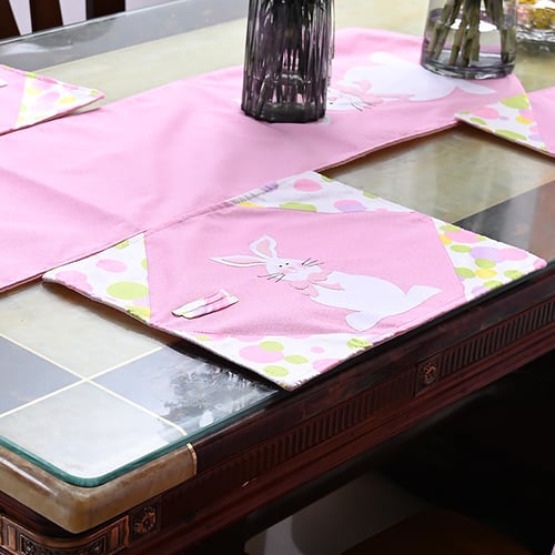 Easter Bunny Decorations Tablecloth Rectangular 