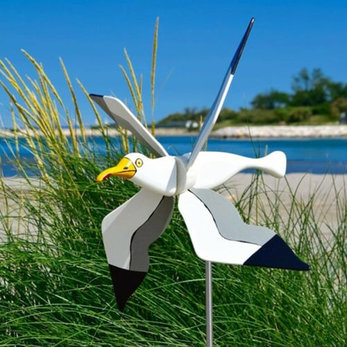 Whirligig Asuka Series Windmill Whirly Parrots Spinner Garden Lawn Decoration 