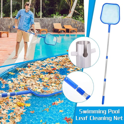 Swimming Pool Spa Cleaner Leaf Rake Mesh Frame Net Skimmer Professional Tool