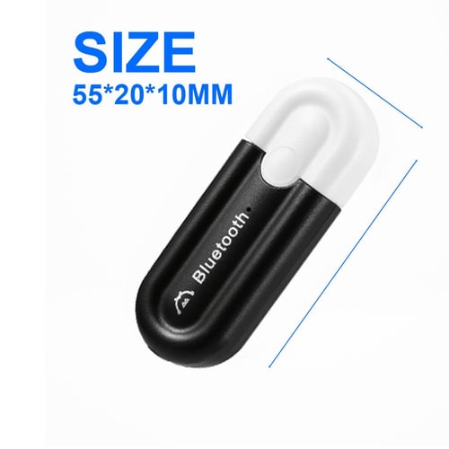Bluetooth 3.0 Wireless 3.5mm Mono  Audio Music Receiver Car AUX Speaker Adapter 