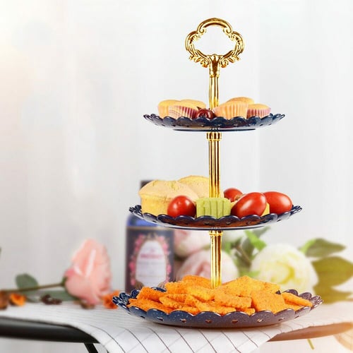 Cupcake Stand 3 Tier Cake Dessert Wedding Event Party Display Tower Plat 