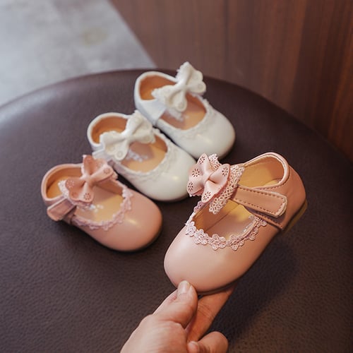 Toddler Infant Kids Baby Girls Hollow Out Party Cat Leather Shoes Sandals Shoes 