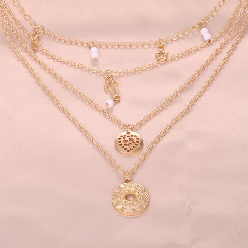 BOHO Beach Bohemian Sea Shell Pendant Chain Choker Necklace Fashion Jewelry 