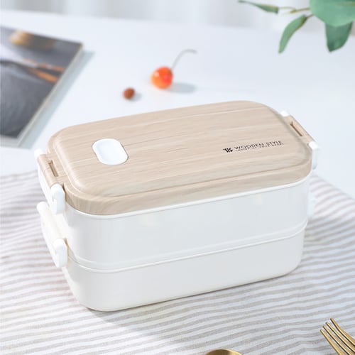 NEW Women Kids Stainless Steel Thermal Insulated Lunch Box Bento Food Container 