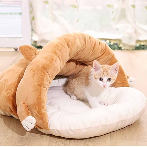Animal Warm Pet Blanket Mat Cat Dog Puppy Coral Fleece Soft Bed Cushion Pad S-L` 