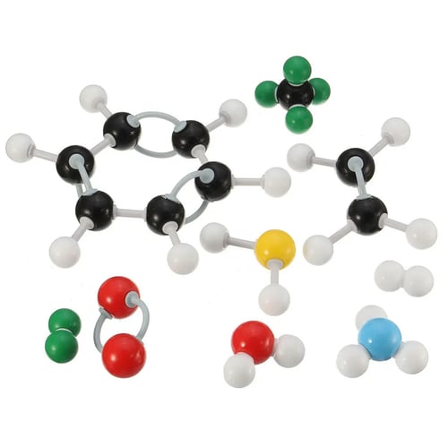 Molecular Model Atoms Bonds 239 Pieces Organic Chemistry Colorful Model Kit 