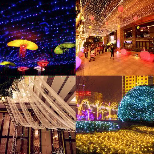 Fairy String Lights 100 LED Christmas Tree Wedding Xmas Party Outdoor Decor 