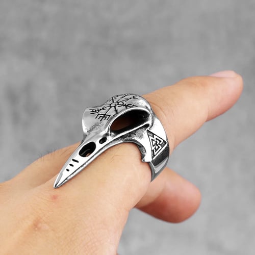 Diamond Mens Personalized Stainless Steel Ring Fashion Creative Jewelry Cyclist* 