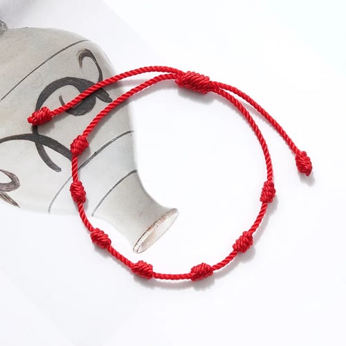 Red Bracelet,Simple Thread Bracelet,Good Luck Bracelet,Protection Bracelet,Gift. 