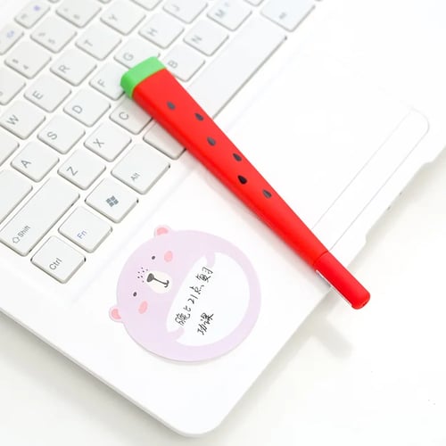 3pcs Watermelon Gel Pens Cute Kawaii Writing Signing Pen School Office Supply 
