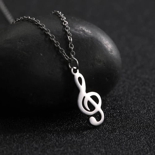 Music Symbol Note G Treble Clef Pendant Keychains Key Chain Ring Fob Gifts J&C
