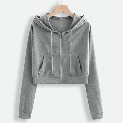 Sweatshirts for Women Hoodie Pullover Solid Hooded Sweatshirt Blouse Casual Long Sleeve Pullover Tops with Pocket 