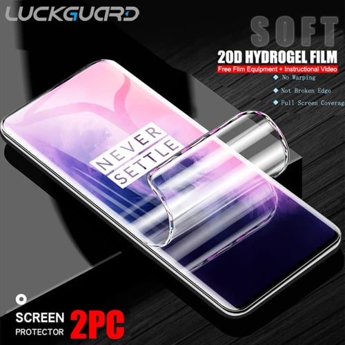 New Clear Soft Hydrogel Film TPU Screen Protector For Oneplus 7 Pro 6.7 inch 