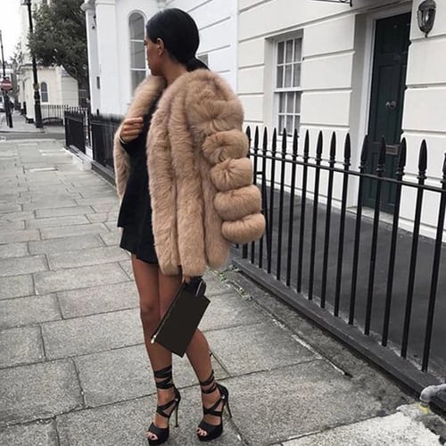 Women Teddy Coat Mink Coats Winter Top, Elegant Fur Coat