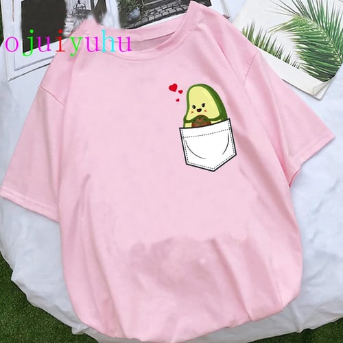 Avocado Tshirt Women Kawaii Aesthetic Cartoon T Shrit Clothing New Graphic Harajuku Funny Summer T Shirt Female Tops Tee Buy Avocado Tshirt Women Kawaii Aesthetic Cartoon T Shrit Clothing New Graphic Harajuku