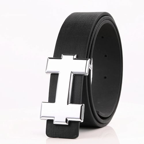 Men's Leather FashionWaistband Belts Trousers Pin Buckle Waist Strap Punk Gift 
