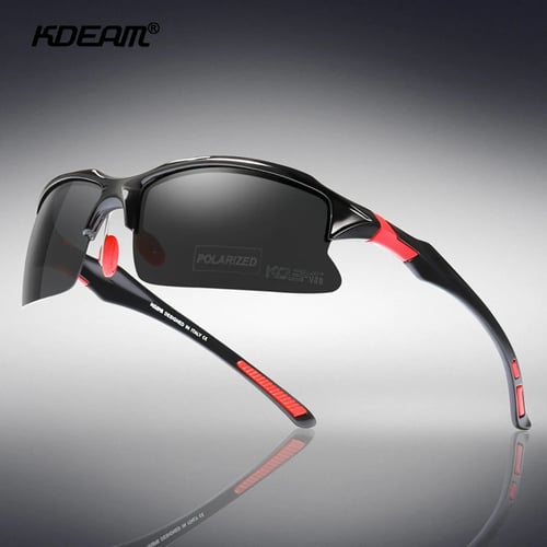 Kdeam Men Polarized TR90 Sunglasses Outdoor Driving Fishing Sport Glasses New 