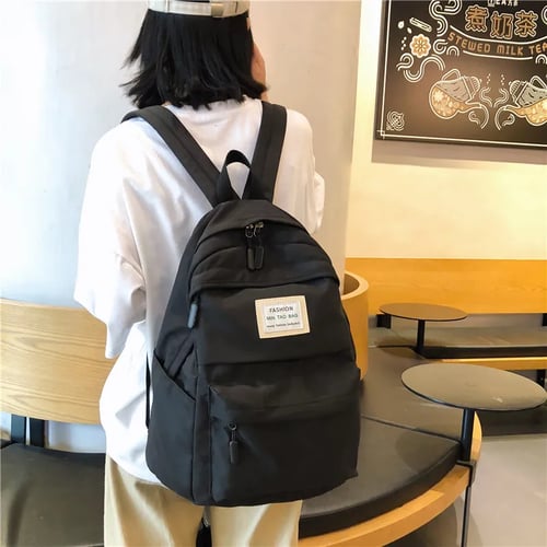Backpack Nylon Shoulder Bag Casual School Bag Fashion Backpack for Girl Women