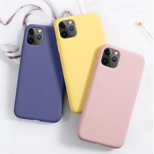 Soft Silicone Case For Iphone 11 Pro Max 8 Plus Back Cover For Iphone X Xr Xs Max Xs Buy Soft Silicone Case For Iphone 11 Pro Max 8 Plus Back