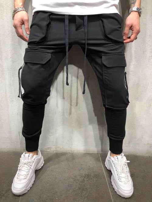 Men Jogger Sportwear Baggy Casual Harem Pants Slacks Dance Trousers Sweatpants 