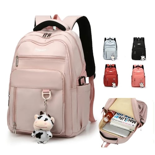 School Bags Orthopedic Waterproof Nylon Backpack For Girls Boys Children Fashion 