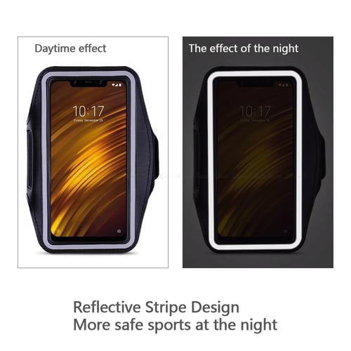Running Sports Gym Exercise Armband Phone Case Cover For Xiaomi Pocophone F1
