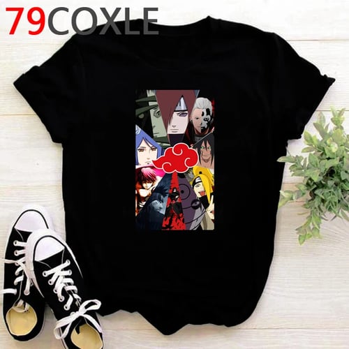 Japanese Anime Naruto Akatsuki T Shirt Women Summer Tops Cartoon Sasuke Graphic T Shirt Harajuku Oversized Tshirt Female Buy Japanese Anime Naruto Akatsuki T Shirt Women Summer Tops Cartoon Sasuke